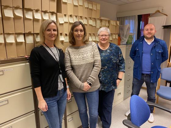 Surnadal kommune v/f.v. Sigrid Janne Moen, Ingveig Nordvik-Bergstad og Randi Glærum og Torstein Skeide Olsen, IKAMR - Foto: Geir Håvard Ellingseter, IKAMR